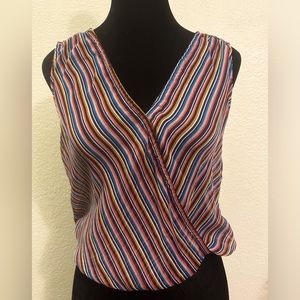 Band of Gypsies - Colorful Striped Tank - Size Medium